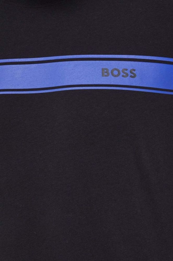 Піжама BOSS чоловіча колір синій візерунок (3509968) фото 6
