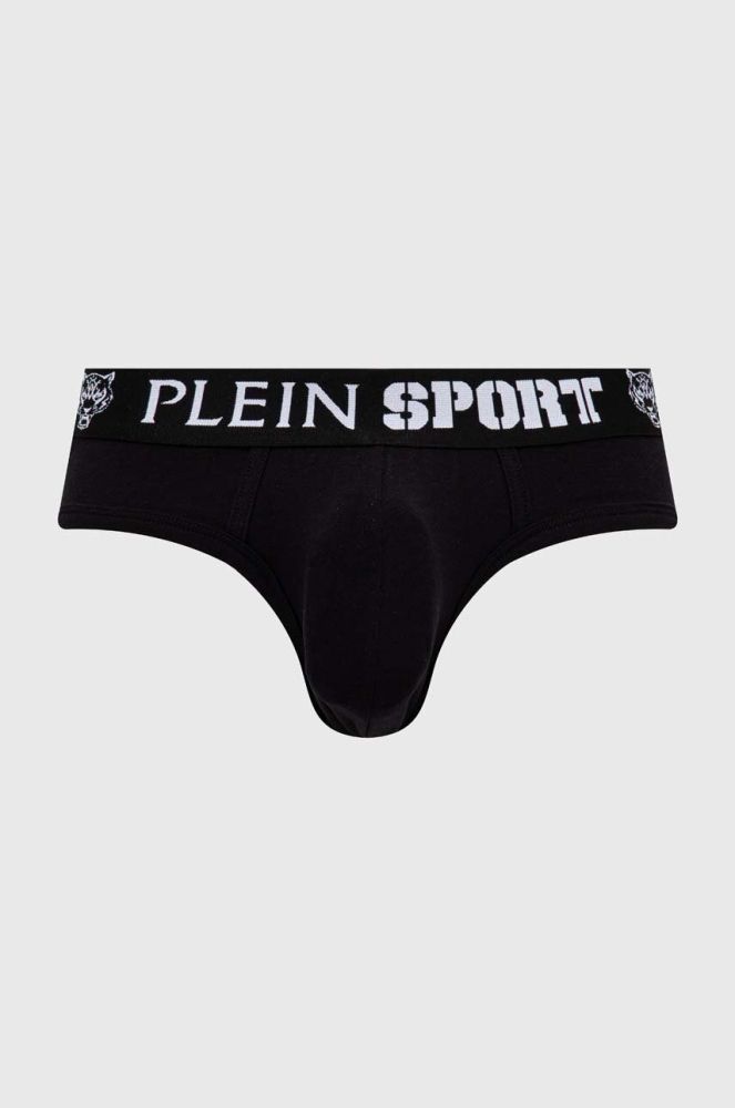 Сліпи PLEIN SPORT чоловічі колір чорний