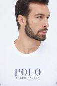 Бавовняна піжама Polo Ralph Lauren візерунок колір блакитний (3503136)