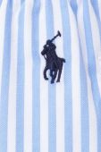 Бавовняна піжама Polo Ralph Lauren візерунок колір блакитний (3503136)
