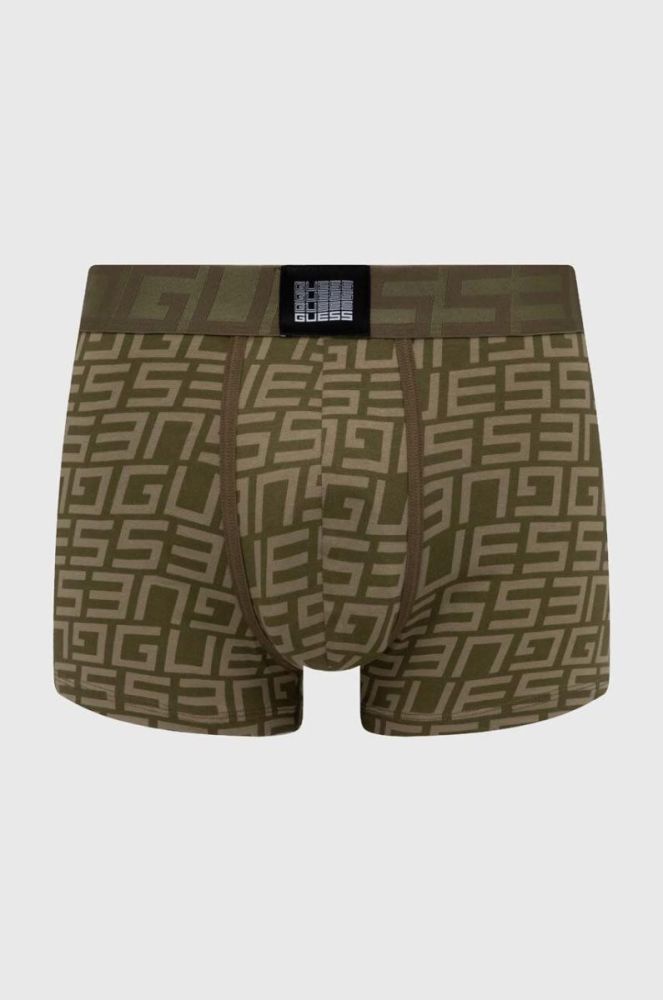 Боксери Guess 3-pack чоловічі колір зелений (3590659) фото 2