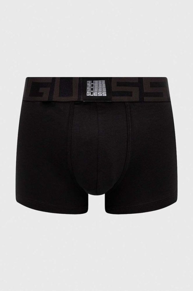 Боксери Guess 3-pack чоловічі колір чорний (3590664) фото 2