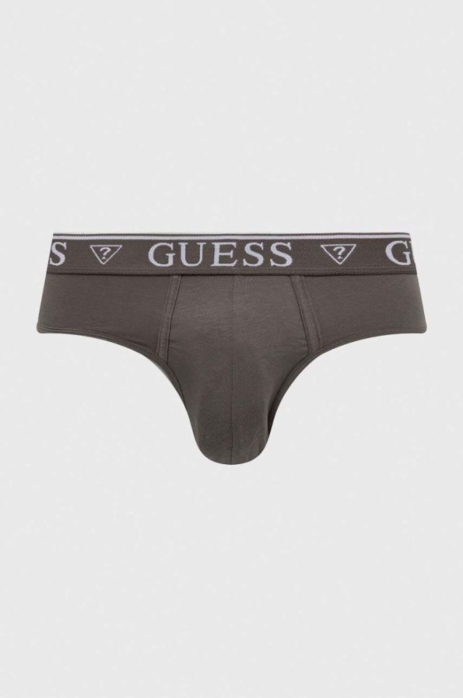 Сліпи Guess 5-pack чоловічі колір зелений фото 3