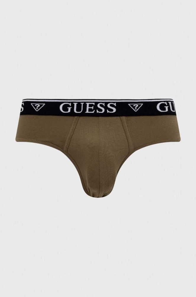 Сліпи Guess 5-pack чоловічі колір зелений фото 5
