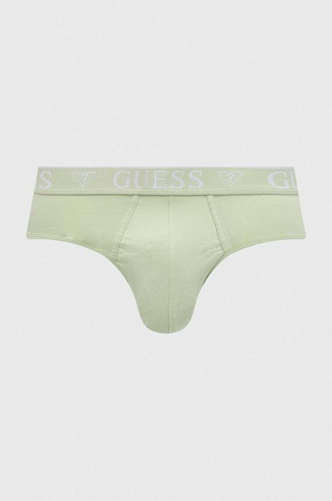 Сліпи Guess 5-pack чоловічі колір зелений фото 6