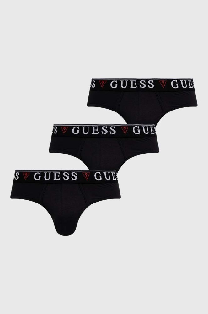 Сліпи Guess 3-pack чоловічі колір чорний (3488739)