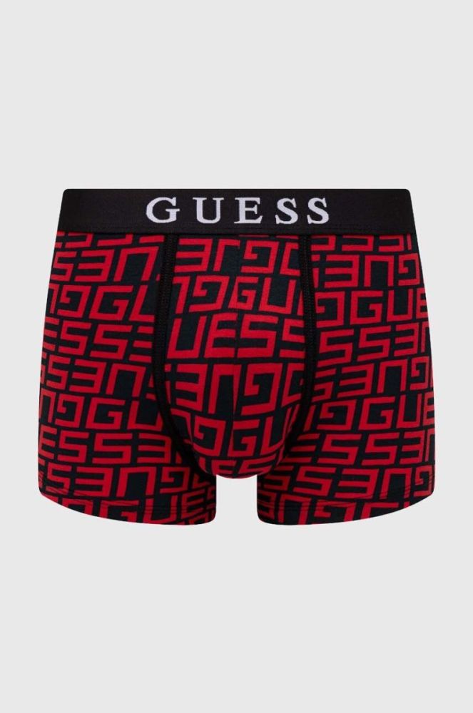 Боксери і шкарпетки Guess чоловічі колір червоний фото 2