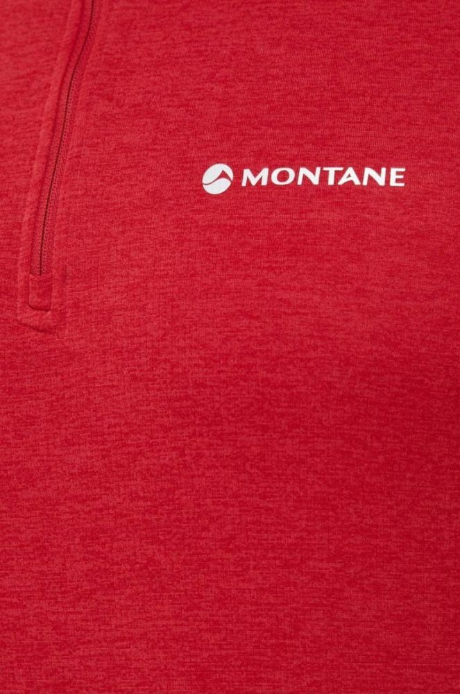 Функціональний лонгслів Montane Dart Zip колір червоний фото 5
