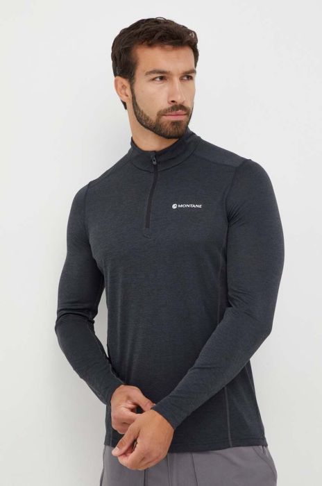 Функціональний лонгслів Montane Dart Zip колір сірий (3539456)