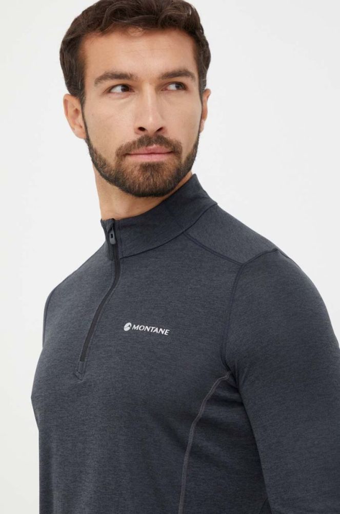 Функціональний лонгслів Montane Dart Zip колір сірий (3539456) фото 4