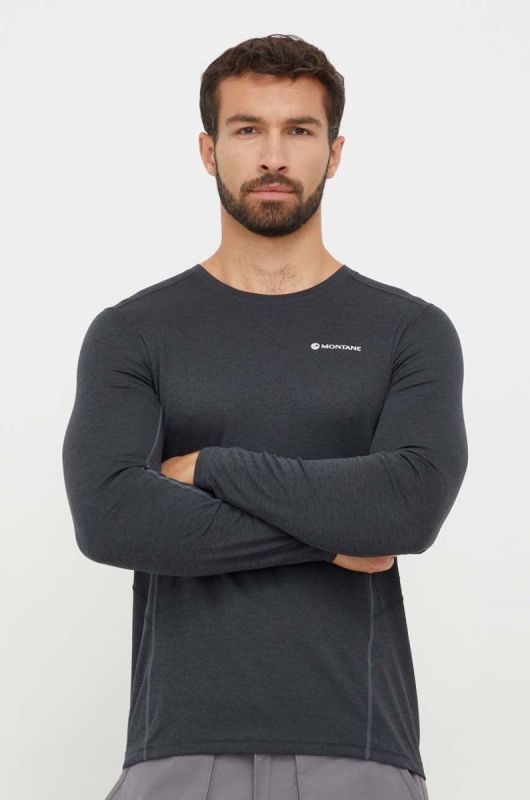 Функціональний лонгслів Montane Dart колір чорний