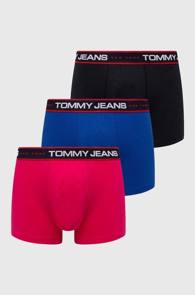 Боксери Tommy Jeans 3-pack чоловічі колір барвистий (3506375)