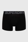 Боксери Superdry 3-pack чоловічі колір чорний (3678353)