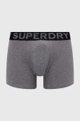 Боксери Superdry 3-pack чоловічі колір чорний (3678372)