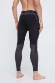 Функціональні легінси Icebreaker 125 ZoneKnit колір чорний