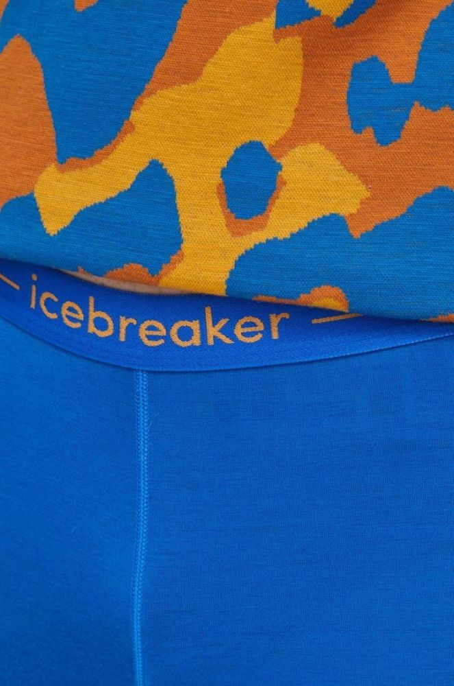Функціональні легінси Icebreaker 200 ZoneKnit Merino колір блакитний фото 3