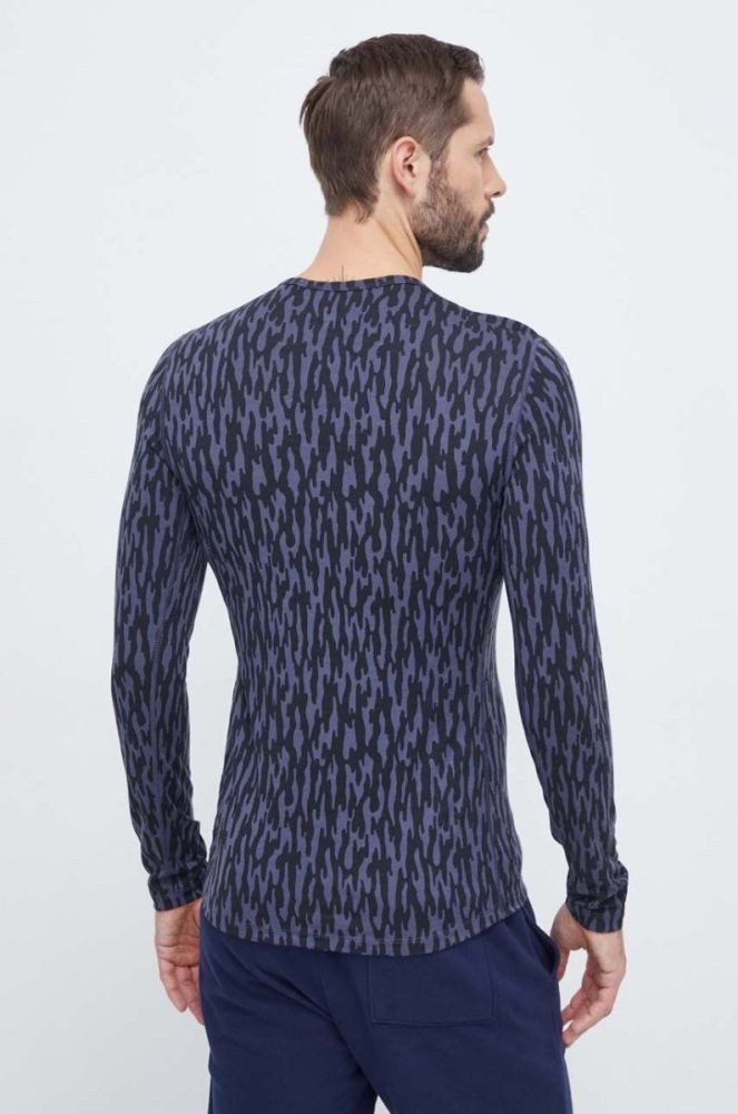 Функціональний лонгслів Icebreaker Merino 200 Oasis колір чорний фото 2