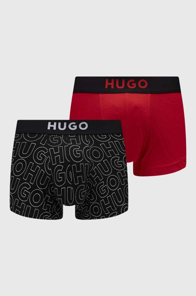 Боксери HUGO 2-pack чоловічі колір барвистий (3485255)
