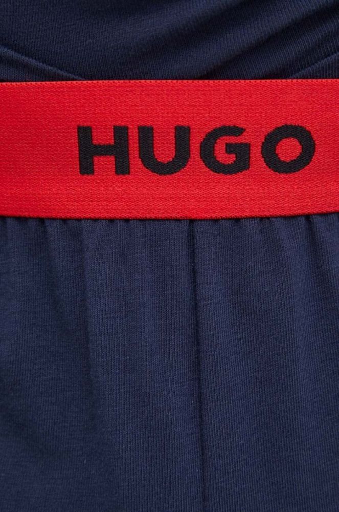 Шорти лаунж HUGO колір синій фото 3