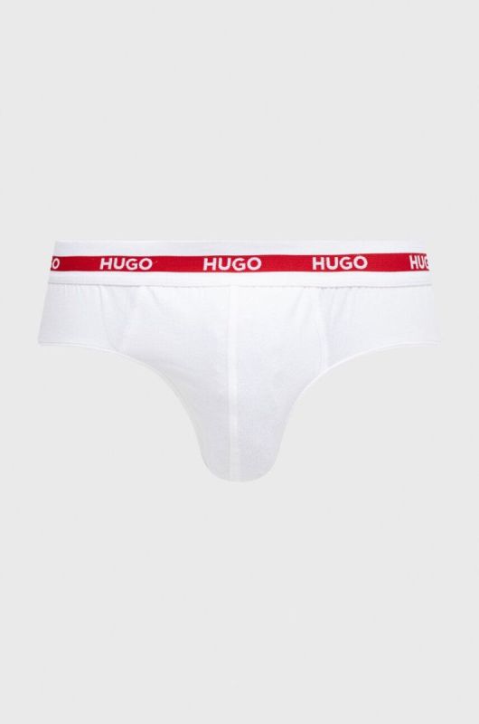 Сліпи HUGO 3-pack чоловічі колір білий (3485280) фото 2