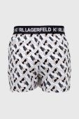 Бавовняні боксери Karl Lagerfeld 3-pack колір чорний