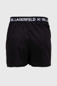 Бавовняні боксери Karl Lagerfeld 3-pack колір чорний