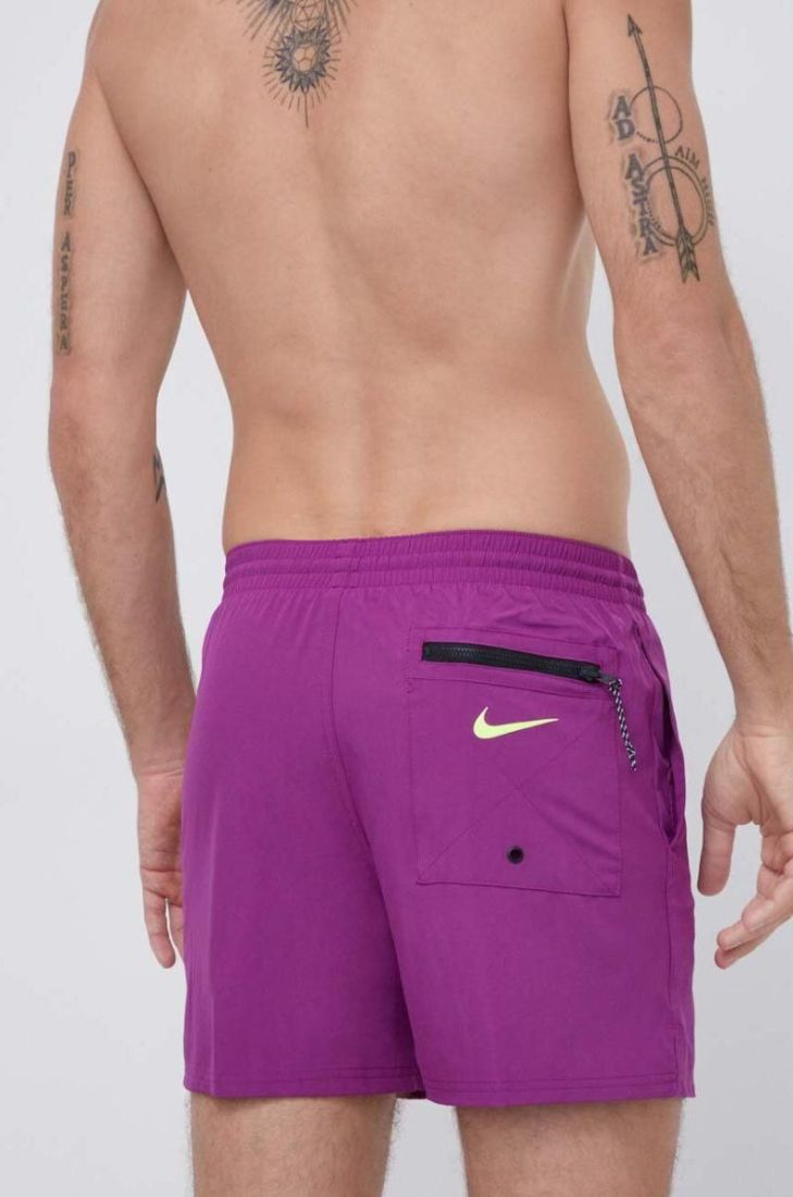 Купальні шорти Nike Volley колір фіолетовий (3599728)