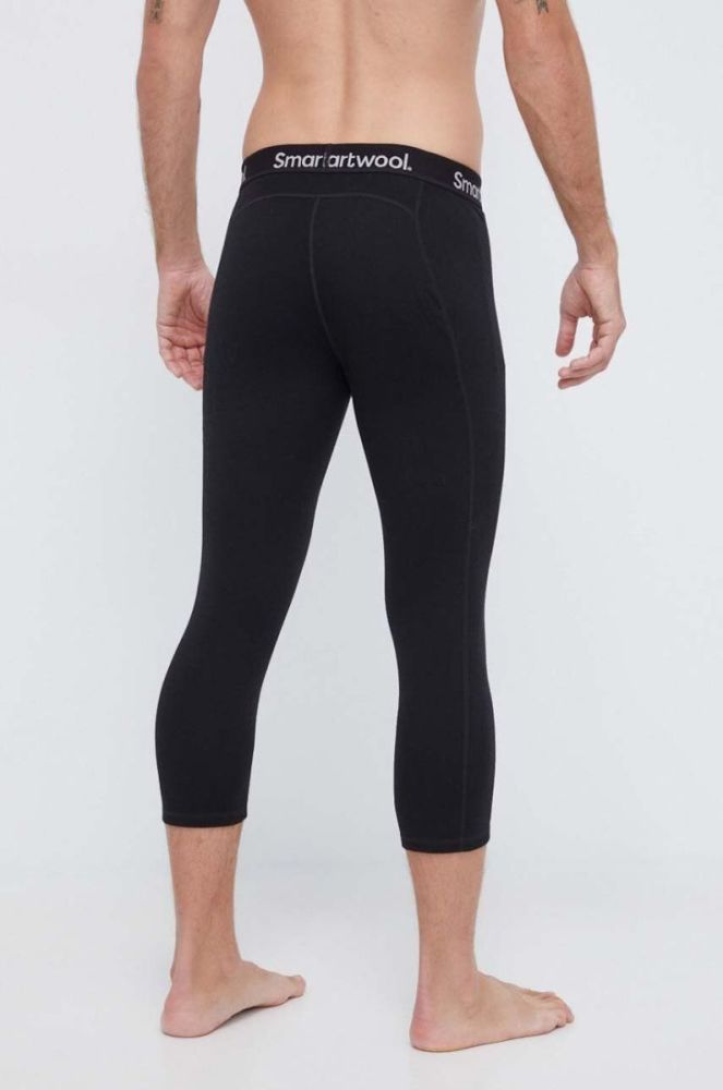 Функціональні легінси Smartwool Classic Thermal Merino колір чорний (3640265) фото 2