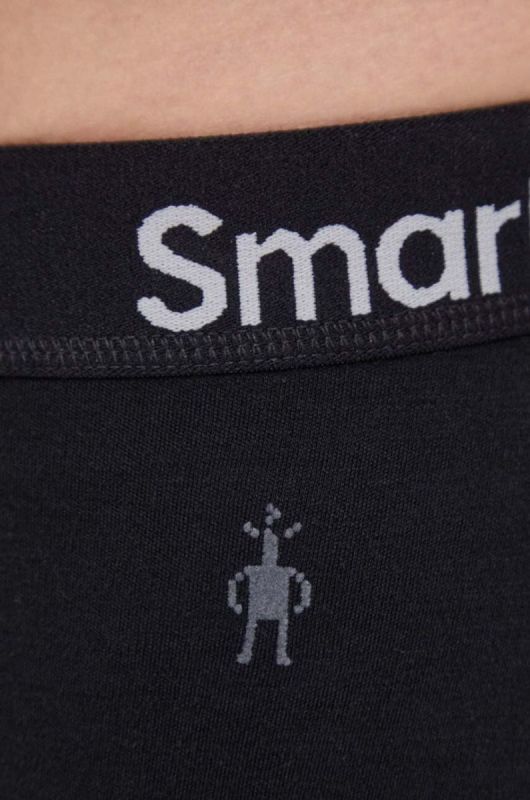 Функціональні легінси Smartwool Classic Thermal Merino колір чорний фото 3