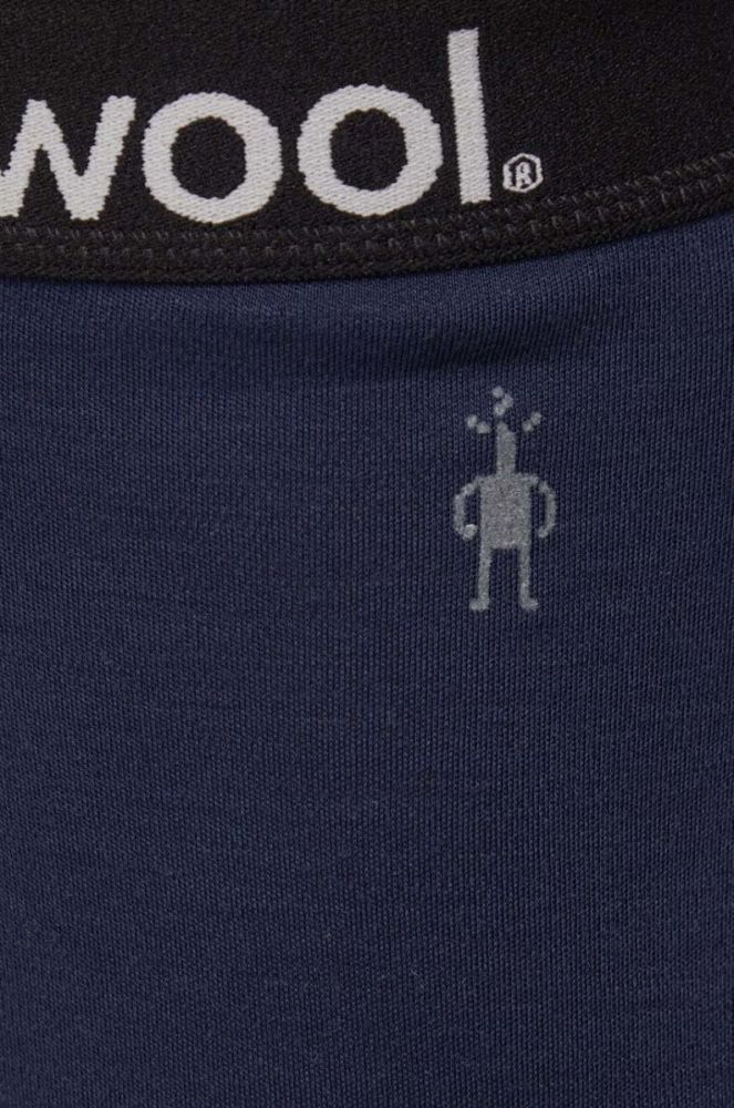 Функціональні легінси Smartwool Classic Thermal Merino колір синій фото 4