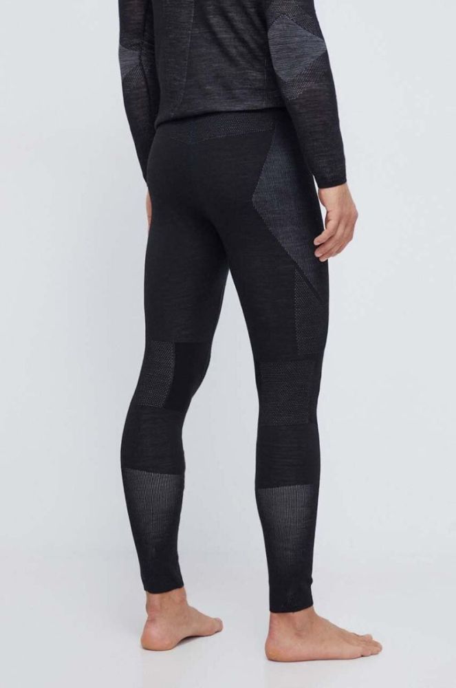 Функціональні легінси Smartwool Intraknit Thermal Merino колір чорний фото 3