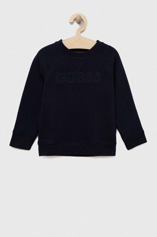 Дитяча кофта Guess колір синій однотонна (3299029)