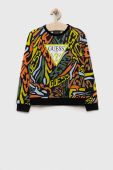 Дитяча бавовняна кофта Guess візерунок колір барвистий (3296441)