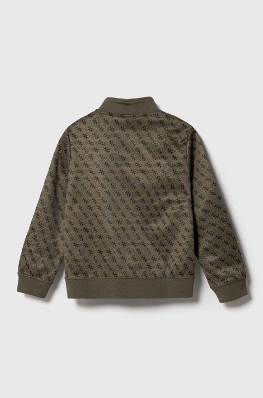 Дитяча кофта Guess колір зелений візерунок (3369032) фото 2