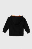 Дитяча бавовняна кофта Guess колір чорний з аплікацією (3517524)