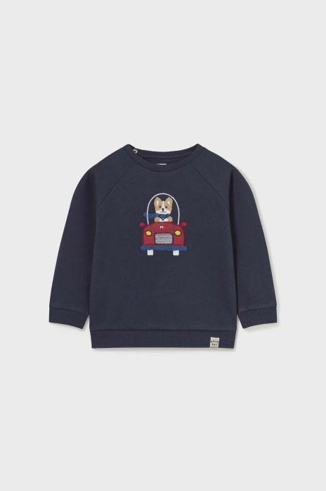 Кофта для немовлят Mayoral з аплікацією колір блакитний