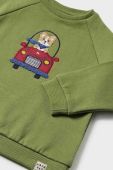 Кофта для немовлят Mayoral колір зелений з аплікацією