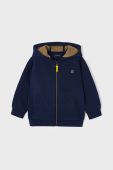 Дитяча кофта Mayoral колір синій з капюшоном однотонна (3413553)