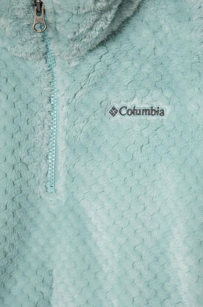 Дитяча кофта Columbia колір бірюзовий однотонна (3510005) фото 3