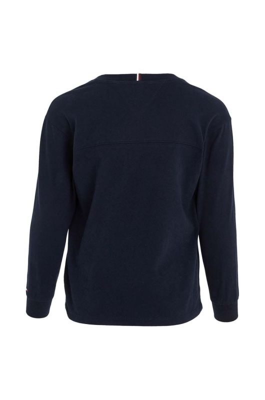 Блузка Tommy Hilfiger колір чорний візерунок (3445207) фото 2