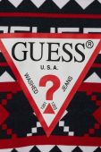 Дитяча бавовняна кофта Guess візерунок колір блакитний (3527159)