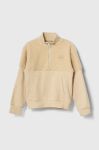 Дитяча кофта United Colors of Benetton колір бежевий однотонна (3650319)