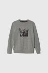 Дитяча кофта Pepe Jeans колір сірий з принтом (3601071)