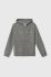 Дитяча бавовняна кофта Pepe Jeans колір сірий з капюшоном з принтом (3488856)