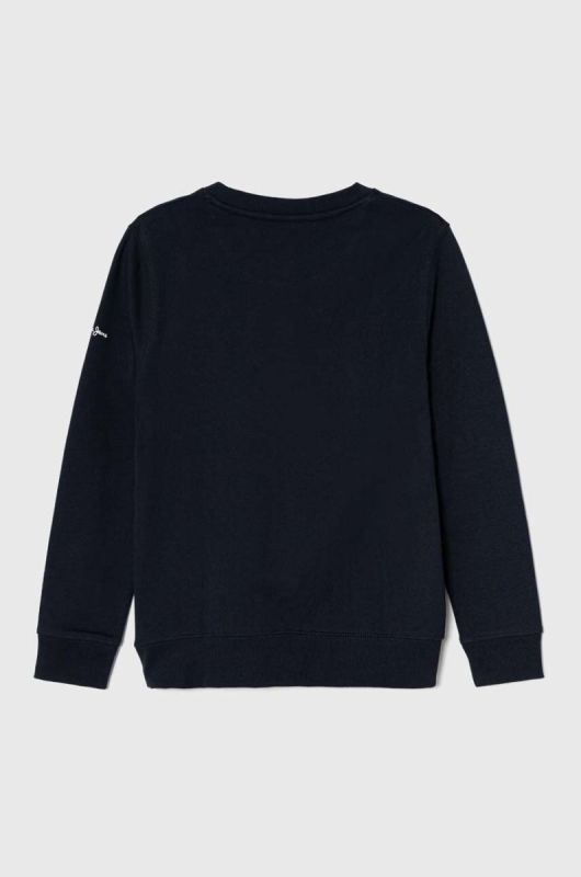 Дитяча кофта Pepe Jeans колір синій з принтом (3485330) фото 2