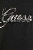 Кофта Guess жіноча колір чорний з аплікацією (3329724)