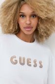 Кофта Guess жіноча колір білий з аплікацією (3332562)