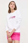 Кофта Guess жіноча колір білий з аплікацією (3309779)