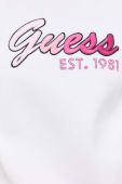 Кофта Guess жіноча колір білий з аплікацією (3309779)