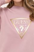 Кофта Guess жіноча колір рожевий з принтом (3302606)